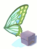 Green Butterfly Wing Box