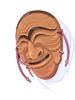 Costume Hahoe Mask