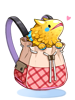 Costume Yellow Pitaya Backpack