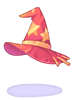 Costume Pointy Hat (Red)