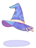 Costume Magician Hat Blue