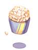 Costume Disposable Popcorn Hat