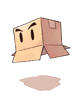 Costume Cardboard Box