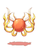 Costume Burst Flame