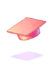 Costume Academic Cap (Red)