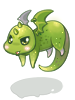 Costume Baby Dragon Hat