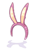 Costume Bunny Hairband (Pink)