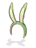 Costume Bunny Hairband (Green)