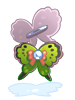 Costume Buterfly Hairpin