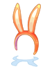 Costume Bunny Hairband (Orange)