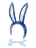 Costume Bunny Hairband (Blue)