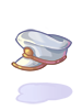 Costume White Student Cap