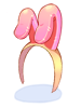 Costume Pink Bunny Hair Band