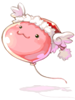 Costume Pink Angeling Bubble