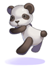 Costume Drooping Panda