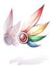 Costume Rainbow Wing Ears