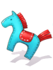 Costume Horse Hairpin