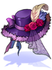 Costume Lady's Feather Hat