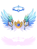 Costume Seraph Wing Helm