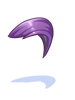 Costume Bouncing Hair Purple