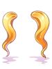 Costume Loose Wave Twin Yellow
