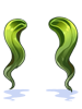 Costume Loose Wave Twin Green