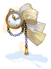 Costume Pocketwatch Hair Ornament