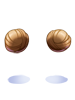 Costume Hair in a Bun(Brown)