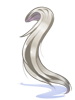 Costume Long Pony(White)