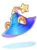 Costume Taini Hat Blue