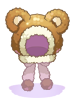 Costume Teddy Bear Hood