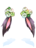 Costume Hanging Black Lunatic Ears
