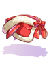 Costume Red Cat Ears Cape