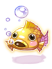 Costume Golden Fish Hat