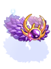 Costume Old King's Crown (Purple)