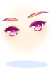 Costume Red Gemini Eyes