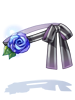 Costume Blue Rose Eyepatch