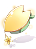 Costume Yellow Cherry Blossom Hat