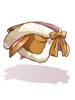 Costume Cat Ears Cape Brown