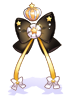 Costume Crowned Princess Ribbon