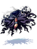 Costume Dark Snake Lord Stole