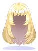 Costume Straight Long (Blonde)