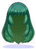 Costume Straight Long (Green)