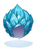 Costume Blue Hair of Strong