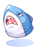 Costume Baby Shark Head