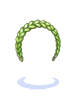 Costume Braid Headband (Green)