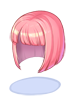 Costume Himelmez's Wig (Pink)