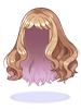 Costume Fluffy Semi-Long Hair(Orange)