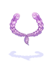Costume Braid Half Up (Purple)