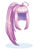 Costume Ponytail Hair (Purple)